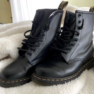 Dr. Martens 1460 Smooth Leather Lace Up Boots